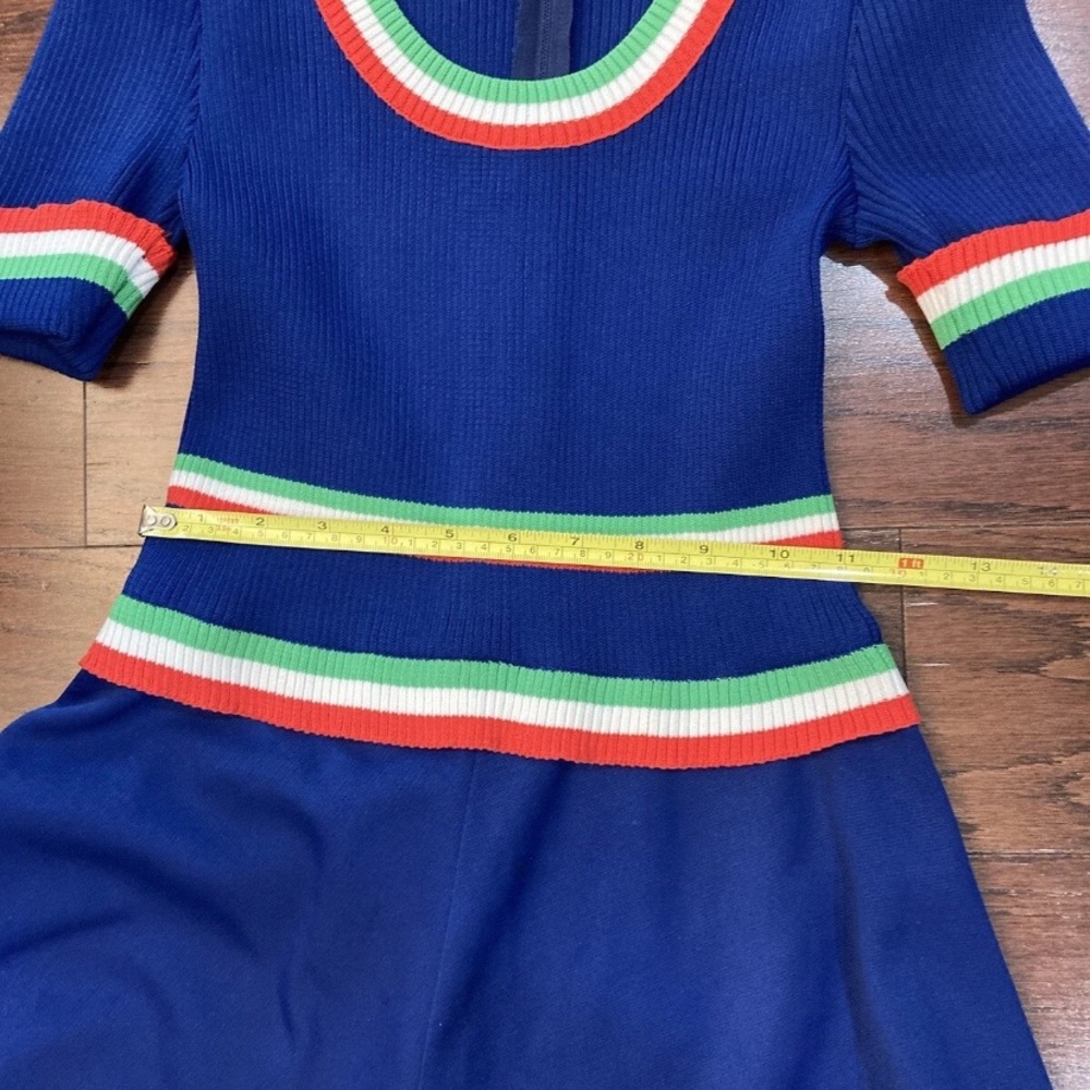 Vintage Designer Dress 60s 70s Mod Psychedelic Hippie  Lord & Taylor - Picture 7 of 7